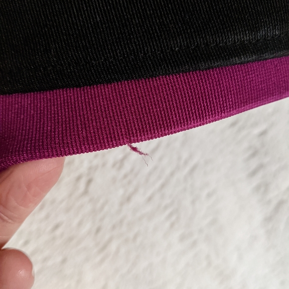 Jessica Fuchsia/Black Colour Block Dress, size 6 - Picture 3 of 7